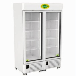 Frost Master Two Door Upright Chiller, Capacity: 1000 L