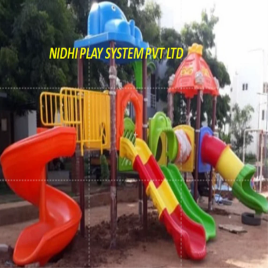 FRP And Mild Steel Outdoor Multi Play Station, Size: 30*14*14 In Ft