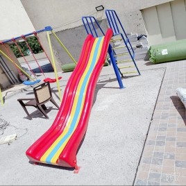 FRP MULTI COLOR WAVE SLIDE