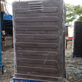 FRP Portable Modular Toilets, 3 x 3 x 7 Feet