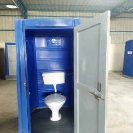 FRP Portable Toilet Cum Bathroom, 3 x 3 x 7 Feet