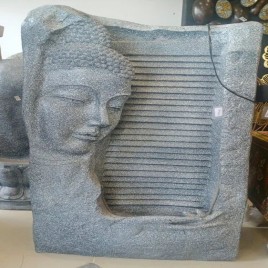 FRP Silver Indoor Water Fountains