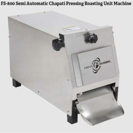 FS-800 Semi Automatic Chapati Pressing Roasting Unit Machine, Capacity: 1000 per Hour