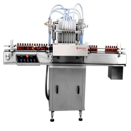 Fully Automatic 4 Head Volumetric Liquid Filling Machine