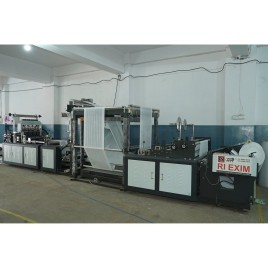 Fully Automatic Carry Bag Making Machine, Capacity: 60 pieces/min