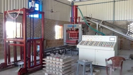 Fully Automatic Fly Ash Brick Making Machine, 2500-3000 bricks per hour