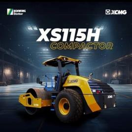 Fully Automatic Soil Compactor Roller XS115H, 110 Hp, Capacity: 11200