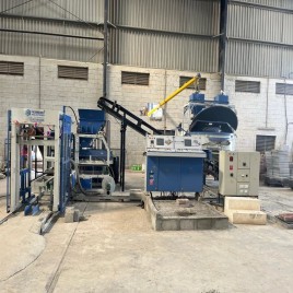 Fully Automatic Solid Concrete Block Making Machine