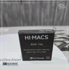 G114 Clay HIMacs Solid Surfaces, Thickness: 12 mm, Size: 144 X 30 X 0.5 Inches