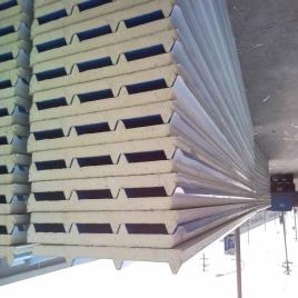 Galvanised 40mm PUF Insulated Roofing Panel