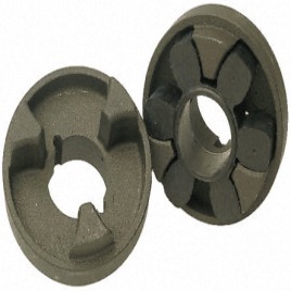 Galvanized Carbon Steel Hrc Rubber Coupling, For Industrial, Size: 1 inch