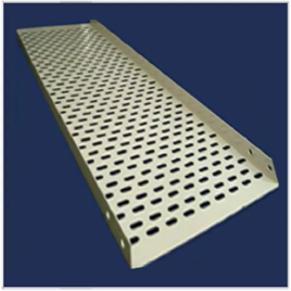 Galvanized Coating U Powder Coated Cable Tray, Sheet Thickness: 1.6 MM, Size: 100