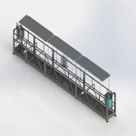 Galvanized Mild Heavy Duty Steel Gondola Suspended Platform,
