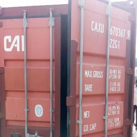 Galvanized Steel Dry Container, Capacity: 10-20 Ton