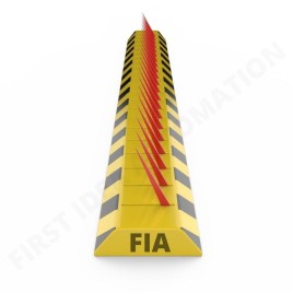 Galvanized Steel FIA MSB-500 Spike Barrier, Max Vehicle Load: 25 Ton
