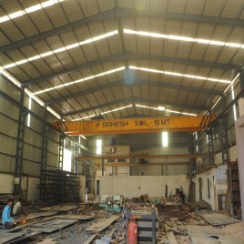 Ganesh Dgeot Double Girder EOT Crane, Lifting Speed: 1 To 10 Meter Per Minute
