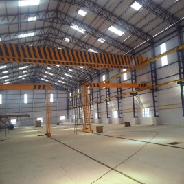Ganesh Engineering Double Semi Goliath Crane, Span: 3-20 m, Max Load Capacity: 30-40 ton