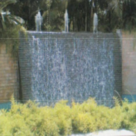 Garden Waterfall        .