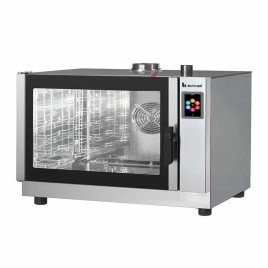 Gas Based Combi Steamer for 7 trays with Multi Level Cooking & Touch Screen