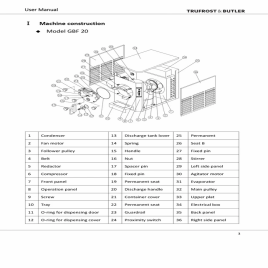 Gelato Batch Freezer (4.7 ltr. Hopper)
