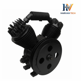 Genuine ELGi 3HP Double Piston Air Compressor Head, High Efficiency for Reciprocating Compressors