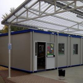 GI & MS Tube Puf Panel Installation Service
