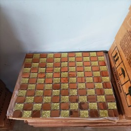 Glass Decorative Mosaic Tiles, Size: 1x1 Feet(300x300 mm)