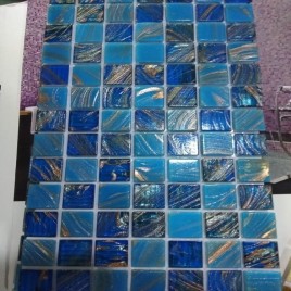 Glass Mosaic Tiles For Fountains