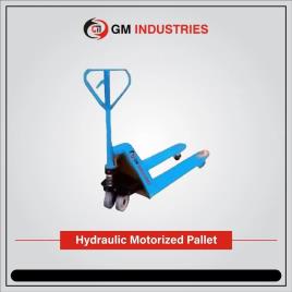 GM Industries Hydraulic Motorized Pallet, For Industrial