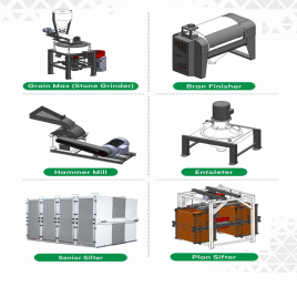 GMT Besan Plant, Capacity: 250kg to 500kg hour