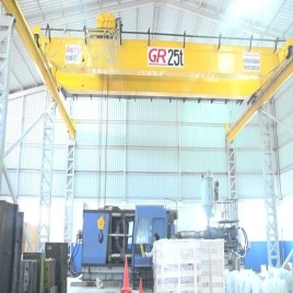 GR Single Girder Overhead Eot Cranes Manufacture in SHAHJAHANPUR (UP)), Capacity: 5-10 ton