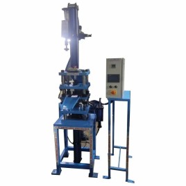 Graphite Brushes Hydro Pneumatic Press Machine, Max Force or Load: 10 ton, Automation Grade: Automatic