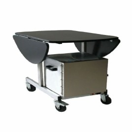 Gray FROST MASTER ROOM SERVICE CART WITH HOT CASE, For Hotels