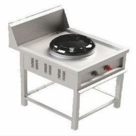 Gray Stainless Steel FROST MASTER CHINESE COOKING RANGE, For Commercial, Number of Burner: 2