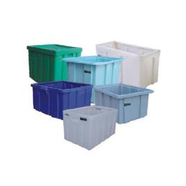 Green Blue Red Yellow Round Stackable Crates, Capacity: 15lit