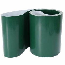 Green Industrial PVC Conveyor Belt, Belt Thickness: 5 mm