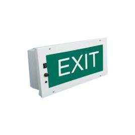 Green Metal Auditorium Series Exit Lights