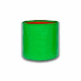 Green/ Orange Circular Hdpe Grow Bags, Size: 9 inch dia x 9 inch hight