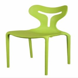 Green Plastic Cafeteria Chair, For Canteen/ Cafe/ Restaurant, Seating capacity: 300kgs