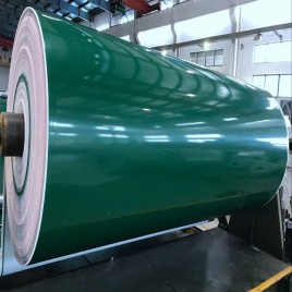Green PVC Conveyor Belt, Belt Thickness: 5 mm
