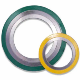 Green,Yellow Spiral Wound Gasket, For Industrial, Thickness: 0.5-10 Mm