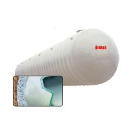 Grey FRP Underground Petroleum Tanks