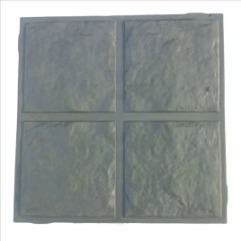 Grey Interlocking Paver Blocks, Material: Concrete