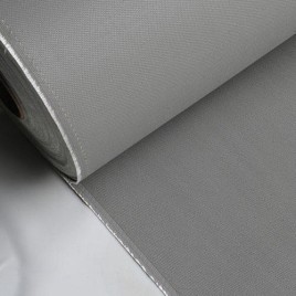 Grey Silicone Rubber Coated Fire Blanket, Thickness (mm): 0.4 to 2, for Fire Fighting