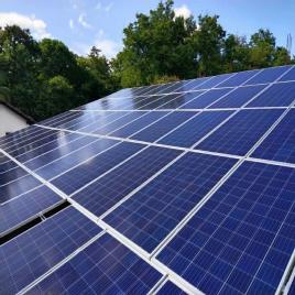 Grid Tie Industrial Solar Power Plant, Capacity: 50 kW