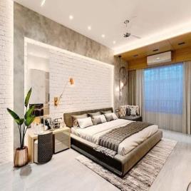 Guest House Interior Design Services Work Provided Wood Work & Furniture