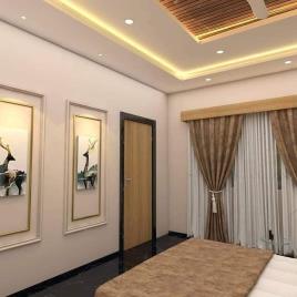 Guest House Interior Design Services Work Provided Wood Work & Furniture