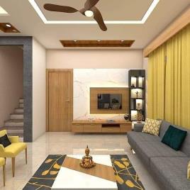 Guest House Interior Design Services Work Provided Wood Work & Furniture