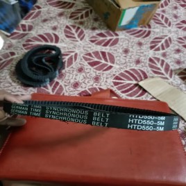 H Type HTD 550-5M timing belt, For CNC Machine, Belt Width: 20 mm