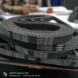 H Type HTD 550-5M timing belt, For CNC Machine, Belt Width: 20 mm